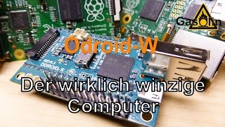 OdroidW  Der wirklich winzige Computer GermanDeutsch [upl. by Alrich]