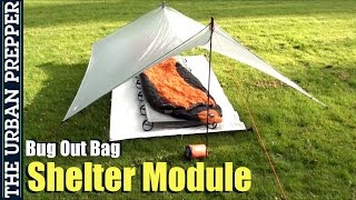 Shelter Module  Part 2 Building A Bug Out Bag by TheUrbanPrepper [upl. by Acinahs850]