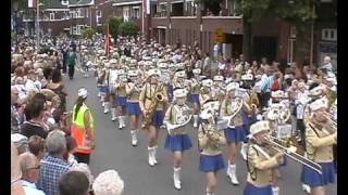 Gladsaxe Pigegarde Denmark Street parade World Music Contest Kerkrade Wmc Netherlands [upl. by Ardine]