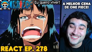 EU QUERO VIVER 😭😭 React One Piece EP 278 [upl. by Robyn]