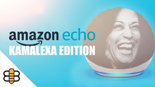 New Kamalexa Amazon Echo Rambles And Never Answers Your Questions [upl. by Poppo845]