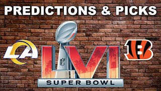 Super Bowl 56 Predictions amp Picks [upl. by Ahsahtan]