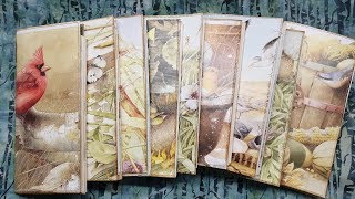 Making TN Journals using Marjolein Bastin illustrations part1 [upl. by Leipzig]