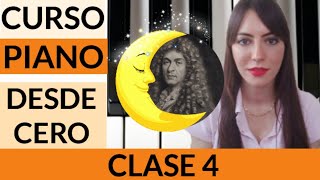 CÓMO APRENDER A TOCAR EL PIANO DESDE CERO  Clase 4  CÓMO TOCAR quotAL CLARO DE LA LUNAquot ¿LULLY [upl. by Haraf820]