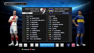 Liga Argentina para pes 2013 Torneo Inicial 2013 [upl. by Mitchel373]