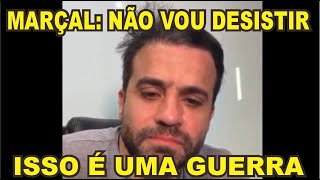 Marçal chora e reafirma não vou desistir [upl. by Elohc46]