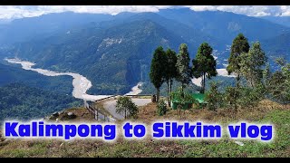 Daily VlogMajhitar vlog movie  Kalimpong to Rongpoo exploring view points [upl. by Onaicul]