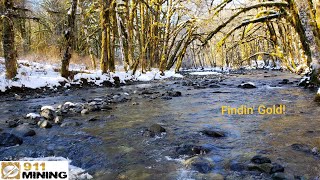 Finding Good Placer Gold On A New Creek [upl. by Talley]