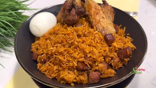 How To Cook The Perfect Jollof Rice Using Jasmine RiceTips To Keep Your Jollof From Becoming Mushy [upl. by Knighton110]