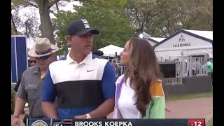 Brooks Koepka Denies Girlfriend Twice [upl. by Godber]