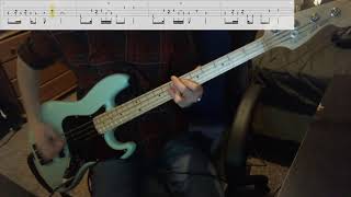 The Smiths  Barbarism Begins at Home Bass Cover with Playalong Tabs [upl. by Llerrac]