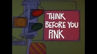 Pink Panther THINK BEFORE YOU PINK TV Version laugh track [upl. by Hadrian]