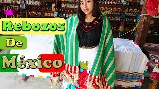 ASÍ HACEN LOS REBOZOS PURÉPECHAS ARTESANALES EN MÉXICO [upl. by Ltney]