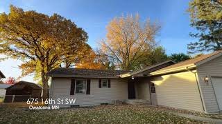 675 16th St SW Owatonna MN [upl. by Guod395]