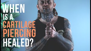 How To Tell When a Cartilage Piercing is Healed  UrbanBodyJewelrycom [upl. by Akinajnat397]