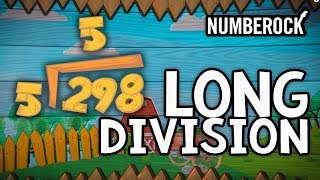 Long Division Song  1DIgit Divisors  3rd Grade amp 4th Grade [upl. by Atsyrk]