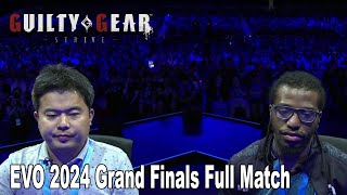 EVO 2024 Guilty Gear Strive Grand Finals tatuma vs Nitro Full Match [upl. by Inavoy910]