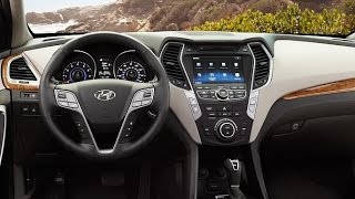 Hyundai  2015 Hyundai Santa Fe Sport Interior [upl. by Enohpets]