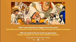 Crash Adams  Somewhere in Vegas Lirik Terjemahan Indonesia [upl. by Virgel]