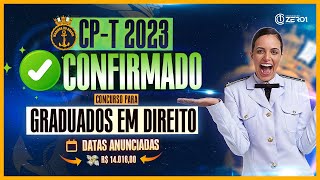 🚨 Concurso para Assessor Jurídico da Marinha 2023  CPT 2023 CONFIRMADO [upl. by Sapowith]