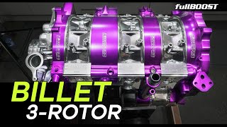 Building a 1500hp Billet 20B 3rotor  fullBOOST [upl. by Thornton]