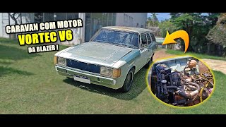 Caravan com motor VORTEC V6 43 DA BLAZER [upl. by Annaek]