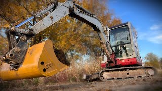 Digging to New Widths Takeuchi Excavator Upgrade Repair  Time to Dig Some Ditches [upl. by Burley]