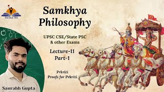 Samkhya Philosophy सांख्य दर्शन for UPSC CSE State PSC and other exams [upl. by Conover]