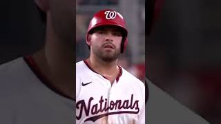 Yankees Catcher Austin Wells backpicks runner on second and then fallows it by hitting a home run [upl. by Ennaesor]