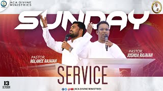 Live  Sunday Service  13th October 2024  ACA Divine Ministries [upl. by Kramnhoj]