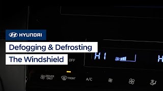 Defogging and Defrosting the Windshield  Hyundai [upl. by Reiner938]