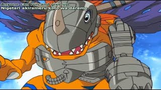 Digimon Adventure  Metalgreymon vs Etemon ENG SUB [upl. by Nimesh]