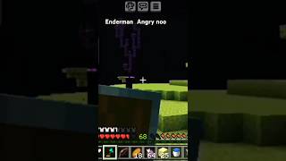 Enderman angry noo minecraft RERE 🥹🥺🥹🥺🥹🥺 [upl. by Shannen]