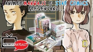 A Silent Voice Complete Box  AnimeeMangait amp Star Comics [upl. by Adnol]