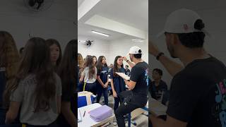 Vixe 😯 shortsvideoviral shorts influencer challenge trending comedia escolamemes professor [upl. by Kelwunn]