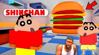 SHINCHAN Started His Own Burger Factory To Prove His Mom Wrong  CHOP MILLIONAIRE ONLINE BUSINESS [upl. by Niwle]