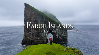 Top 10 Places To Visit In The Faroe Islands  Travel Guide [upl. by Akenom]