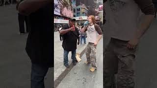 Rattlin Bog chug with BadlandsChugs in Times Square [upl. by Tremaine]