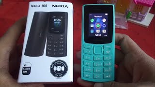 Nokia 105 single sim 2023 model unboxing with UPI option [upl. by Nue]