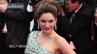 Kelly Brook Najwa Karam  quotVous NAvez Encore Rien Vuquot Red Carpet  Cannes 2012  FashionTV [upl. by Noak]