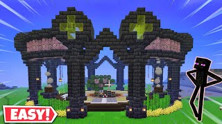 THE ULTIMATE ENCHANTING ROOM Minecraft PE Epic Build [upl. by Enyawad]