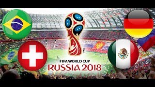 TURNIEJ PANINI FIFA WORLD CUP RUSSIA 2018 BRAZYLIA  SZWAJCARIA  NIEMCY  MEKSYK [upl. by Gierc]