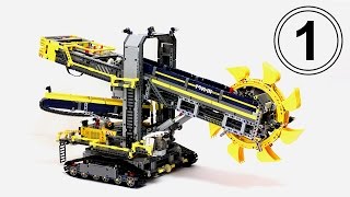 ЛЕГО Техник 42055 Роторный Экскаватор – Обзор 1  LEGO Technic Bucket Wheel Excavator – Review 1 [upl. by Seravat]