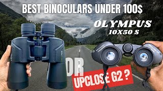 Olympus 10X50 S Vs Celestron UpClose G2 10X50 Binoculars  Watch This Before Buying [upl. by Mckee]