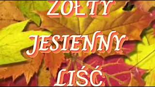 Żółty jesienny liść [upl. by Kenzi]