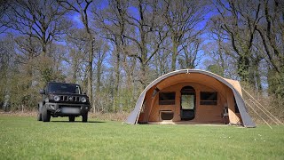 2019 Cabanon Mercury trailer tent review Camping amp Caravanning [upl. by Emiaj]