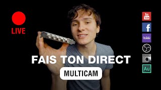 Fais ton direct live multicaméra  TUTO RVB [upl. by Arriaet]