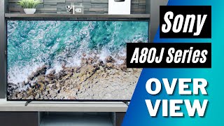 Sony A80J Series 4k OLED Overview [upl. by Assiren]