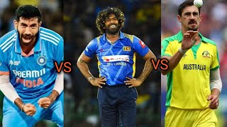 Who Is The King Of Yorker  Lasith Malinga  Mitchell Starc  Jasprit Bumrah cricket [upl. by Adnalram]