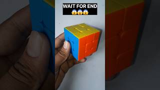 😱😱Twisted corner is solved in 1 second rubix magic tricks solvefastcube shortviral [upl. by Krutz511]